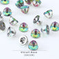 Round Shape Hole Rhinestones Bracelets Jewelry Accessories Hole Beads DIY Art Crystals Stones Fancy Stones Crystal