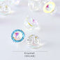 Round Shape Hole Rhinestones Bracelets Jewelry Accessories Hole Beads DIY Art Crystals Stones Fancy Stones Crystal