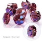 New Arrival Hole Rhinestones Jewelry Making Beads Shiny Crystal AB For Bracelets Round Shape Glass Stones Strass