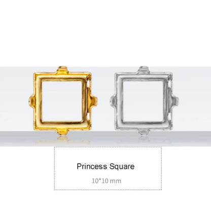 Drop Copper K9 Empty Claw Settings for Fancy Stones Golden Round Rhinestones Claw Silver Gold Firmly Set Rhinestones Base Claw