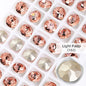 8mm Round Rhinestones Pointback Crystal Strass Garments Decoration DIY Rhinestones Glue On Bags Wedding Dress Decoration Stones