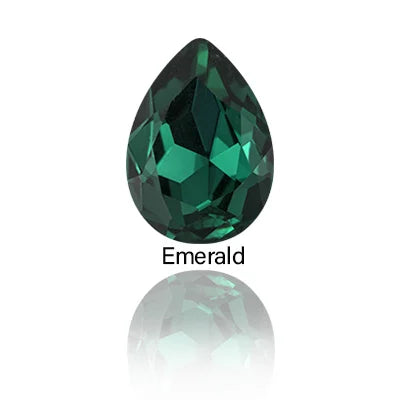 10Pcs Pointback Loose Drop Rhinestones for Nails Decoration High Quality K9 Glass Strass Crystals Stone for Jewelry Making