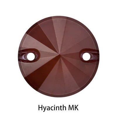16 Colors Mix Mocha Series Colorful Round K9 Glass Rivoli Sew on Rhinestones Flat Back Strass Crystal Buttons Sew on Clothing - tony beads