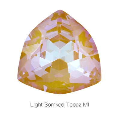 12mm Trilliant Mocha Fluorescent K9 Glass Loose Rhinestones Pointback Strass Crystal Glue on Clothes Crafts DIY Jewelry