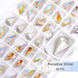 8x13mm Nail Art Rhinestones Glitter AB Color Crystal Stone Drop Shape Pointback Nail Gems Strass cristal pedras e cristais