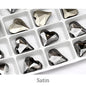 12x13mm Heart Shape Glass Pointback Rhinestones Crystal Glue-on Rhinestones Clothes Decoration Strass Stones DIY Accessories