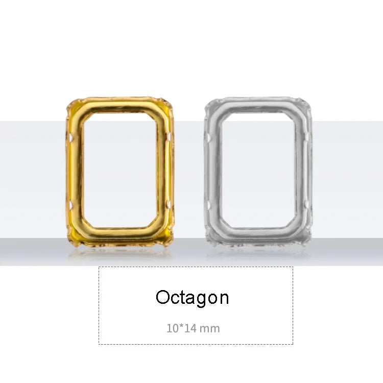 Drop Copper K9 Empty Claw Settings for Fancy Stones Golden Round Rhinestones Claw Silver Gold Firmly Set Rhinestones Base Claw