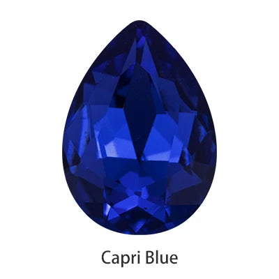 4 Sizes Shining Tear Drop  K9 Glass Rhinestones Glass Crystal Pointback Rhinestones Glue on Garment Crafts Jewelry Accessories