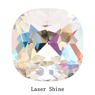 Cushion Loose Rhinestones K9 Glass Multicoloured Shimmer Piontback Strass Crystal Glue on Clothing Jewelry Accessories