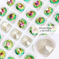 8mm Round Rhinestones Pointback Crystal Strass Garments Decoration DIY Rhinestones Glue On Bags Wedding Dress Decoration Stones