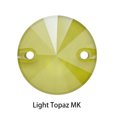 16 Colors Mix Mocha Series Colorful Round K9 Glass Rivoli Sew on Rhinestones Flat Back Strass Crystal Buttons Sew on Clothing - tony beads