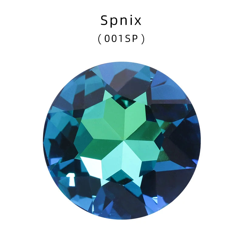 27mm Gem Flower Rhinestones New Arrival Glue On Stones Pointback Clothes Wedding Dress Decoration Crystals Round Strass