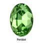 Oval Rhinestones Piontback Nail Art Rhinestones K9 Glass Strass Crystal Glue on Clothes Crystal Beads