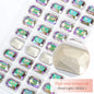 Pointback Strass Glitter Crystal K9 Glass Rhinestone DIY Craft Beads Glue on Clothes Octagon Rhinestone Applique