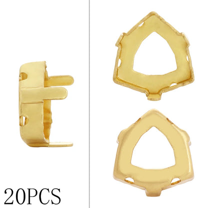 12mm Trilliant Mocha Fluorescent K9 Glass Loose Rhinestones Pointback Strass Crystal Glue on Clothes Crafts DIY Jewelry