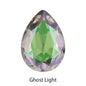 Bright Heliotrope Tear Drop K9 Glass Rhinestones Glass Crystal Pointback Rhinestones Glue on Garment Crafts Jewelry Accessories