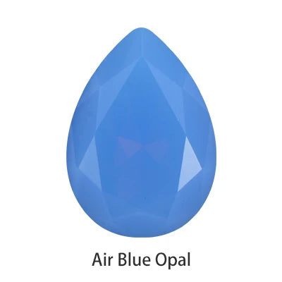 10Pcs Pointback Loose Drop Rhinestones for Nails Decoration High Quality K9 Glass Strass Crystals Stone for Jewelry Making