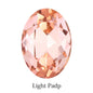 Oval Rhinestones Piontback Nail Art Rhinestones K9 Glass Strass Crystal Glue on Clothes Crystal Beads