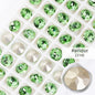 8mm Round Rhinestones Pointback Crystal Strass Garments Decoration DIY Rhinestones Glue On Bags Wedding Dress Decoration Stones