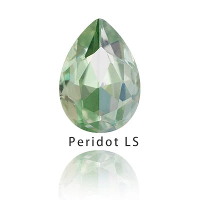 Delicate Twinkling Laser Series Tear Drop K9 Glass Loose Rhinestones Piontback Strass Crystal Glue on Dress Jewelry Accessories