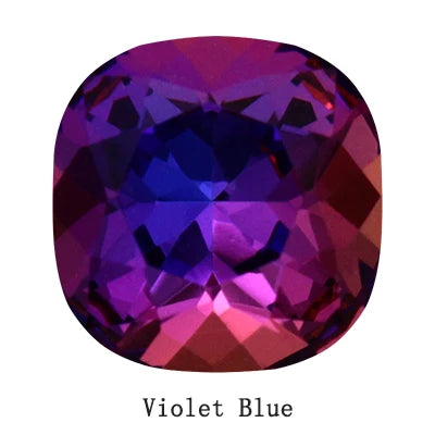 Cushion Loose Rhinestones K9 Glass Multicoloured Shimmer Piontback Strass Crystal Glue on Clothing Jewelry Accessories