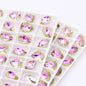 Tear Drop Shape Shiny Rhinestones DIY Crafts Crystal For Dresses Clothes Bags Colorful Pointback Glue On Stones Rhinestones