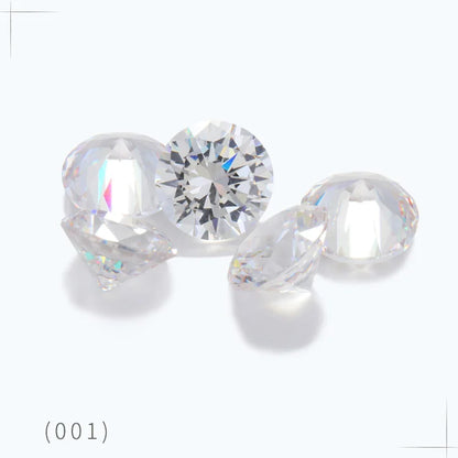 4-10mm Pointback Zirconia Rhinestones Round Shape Zircon Crystals Jewelry Stone Zirconia Colorful Glue On Strass