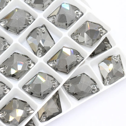 Flatback Sew on Rhinestones Glass Strass Crystal K9 Glass Rhinestones Sew on Clothes Decoration Sticker Rhinestones