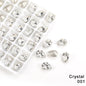 7x10 mm Drop Glass Stones Glue On Nails Crystal Strass Rhinestones Pointback Crystal Jewelry Making Accessories