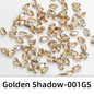 50pcs 5x8mm Glitter Glue On Nails Rhinestone Pointback Crystal Strass Rhinestones New Design Glass Stones