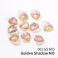 12mm Heart Pointback Glass Rhinestone Summer Nail Art Design Decor For Nail Sequins Glitter Gems Clothes Decoration Accessories