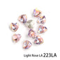 10mm Heart Nail Art Glass Rhinestones Glitter Rhinestones for Nails Decoration Pointback Crystal Strass Rhinestones