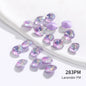 10mm Square Crystals Strass Pointback Glass Rhinestone Colorful Jewelry Accessories Korean Style Glue On Nails Rhinestones