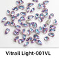 50pcs 5x8mm Glitter Glue On Nails Rhinestone Pointback Crystal Strass Rhinestones New Design Glass Stones