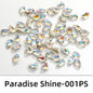 50pcs 5x8mm Glitter Glue On Nails Rhinestone Pointback Crystal Strass Rhinestones New Design Glass Stones