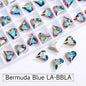 8x9mm Heart Rhinestones Glitter Glass Charms Nail Art Decoration Gem Beads Jewelry Making Accessories Glass Strass Stones