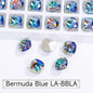 8mm Cushion Rhinestones Glitter Glass Charms Nail Art Gem Beads Jewelry Making Accessories Glass Beads Stones