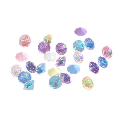 8mm Pointback Glass Rhinestone Glitter Nail Charms Jewelry Making Accessories Glue On Crystal Stones DIY Supplies