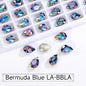 7x10mm Drop Crystal Strass Shiny Charms Nail Art Decoration Gem Stone Jewelry Making Accessories Glass Strass Stones