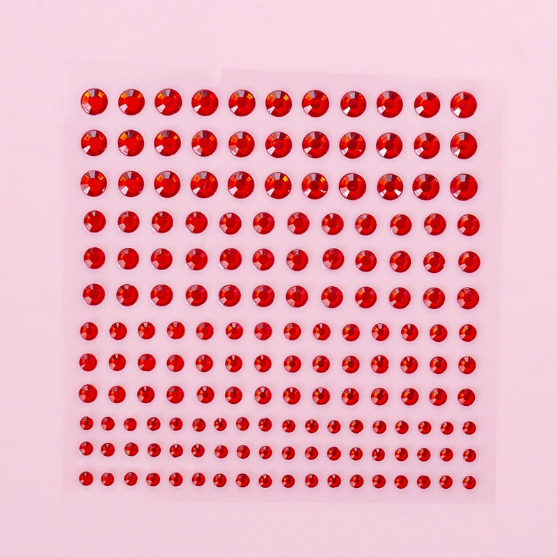 Acrylic Diamond Stickers DIY Masquerade Album Mobile Phone Gem Diamond Sticker Cross-Border Crystal Sticker