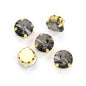 10/12mm Round Glass Rhinestones With Claw Sew On Crystal Stone Strass Diamond For Clothes Needlework DIY