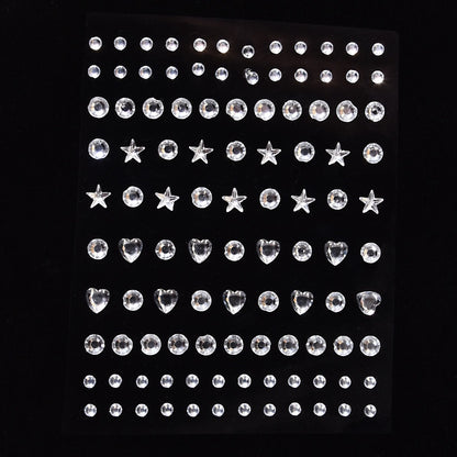 Children's Stage Performance Face Stickers Stickers Crystal Eyes Rhinestone Stickers Swarovski