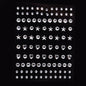Children's Stage Performance Face Stickers Stickers Crystal Eyes Rhinestone Stickers Swarovski