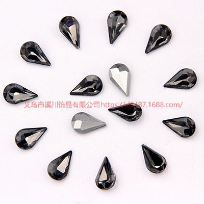 10pcs Diamond Crystal Glass Rhinestone Diy Material Mobile Phone Accessories
