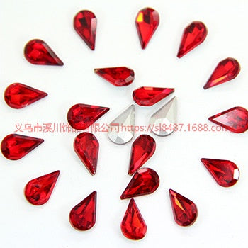 10pcs Diamond Crystal Glass Rhinestone Diy Material Mobile Phone Accessories