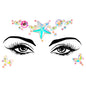 EDM Electronic Music Festival Face Pasters Eyebrow Stick-on Crystals Resin Drill Carnival Diamond Sticker Masquerade Face Decoration