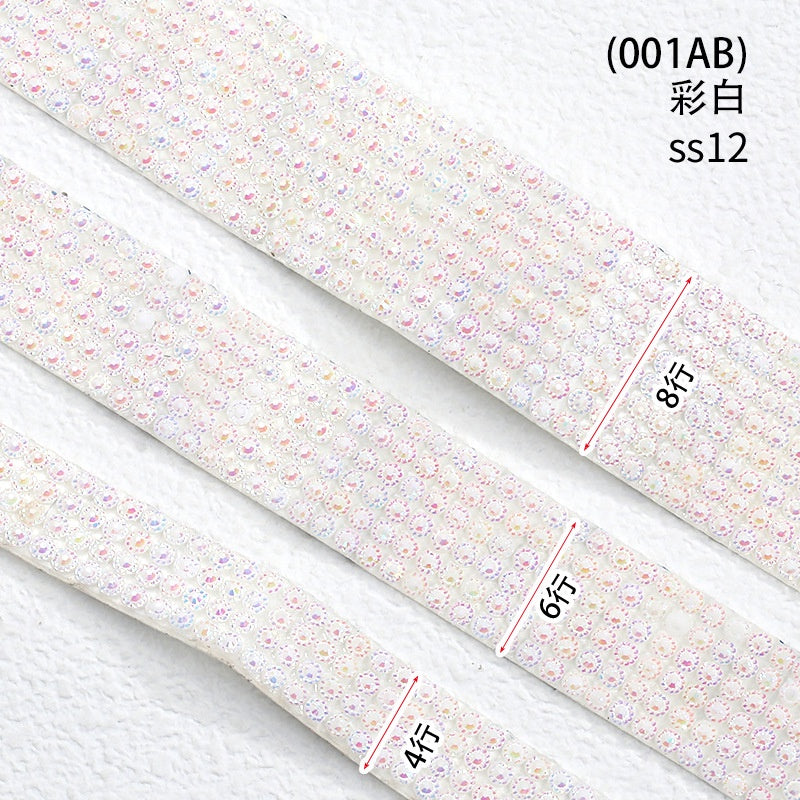Multi-specification Diy resin rhinestone head crafts glue jewelry accessories hot rhinestone strips