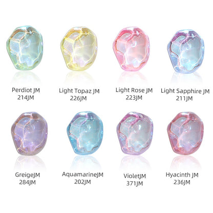 TonyBead 50PCS Decorations Art Nails holographic Accessories Rhinestones Glitters Cute Parts Stones For Gluing Stones Material Gems 3D