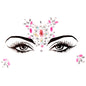 EDM Electronic Music Festival Face Pasters Eyebrow Stick-on Crystals Resin Drill Carnival Diamond Sticker Masquerade Face Decoration