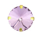 8/10mm Round Shape Crystal Rhinestone Sew On Gold Claw Rhinestone for Clothing Accessories